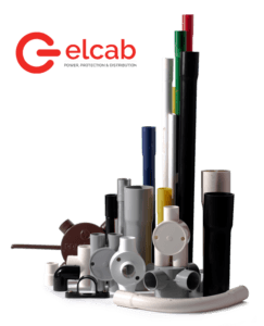 PowerPlast ISI-certified rigid PVC electrical conduit pipes in various sizes and colors, distributed by Elcab Engineers in Bangalore​
