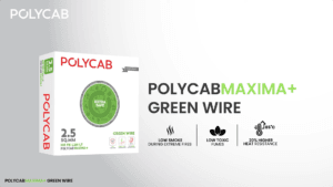 Polycab wires product display at Elcab Engineers Bangalore – ISI-certified home electrical solutions