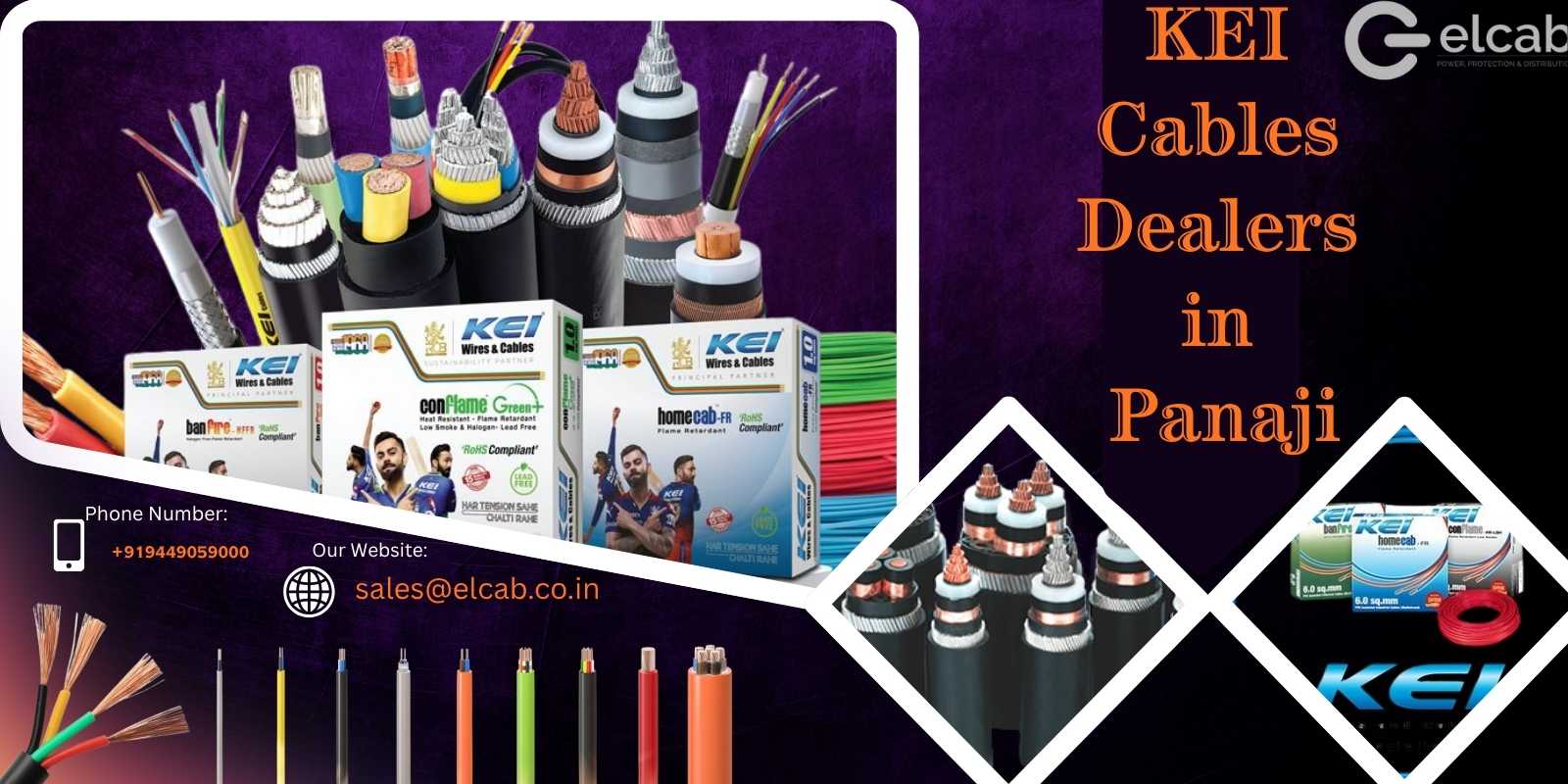 KEI Cables Dealers in Panaji