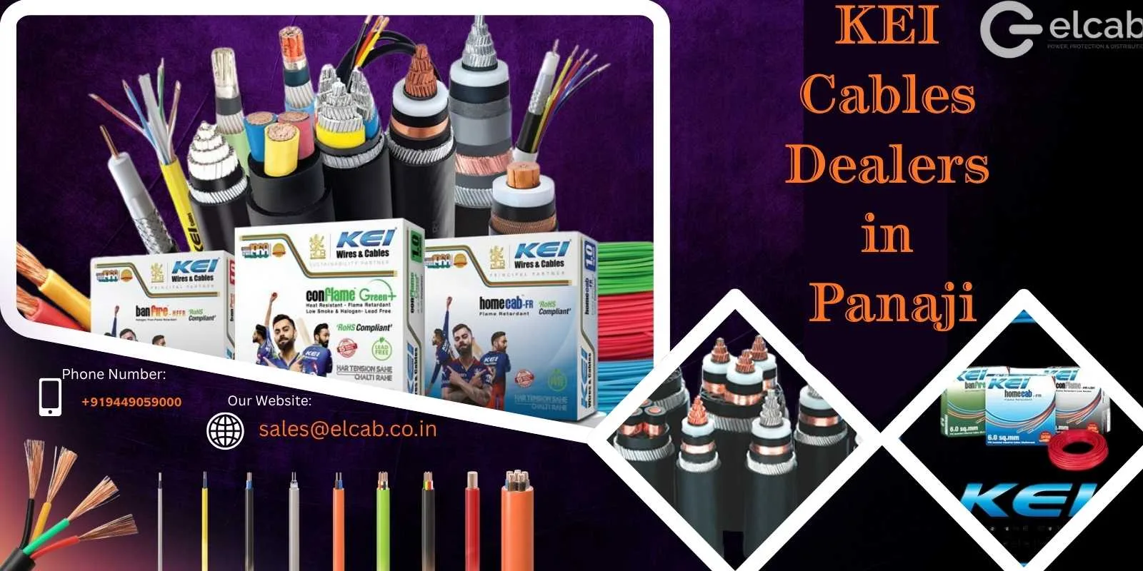 KEI Cables Dealers in Panaji