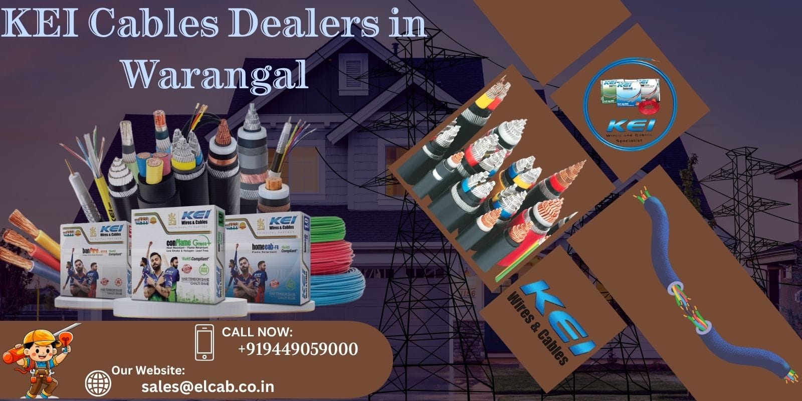 KEI Cables Dealers in Warangal